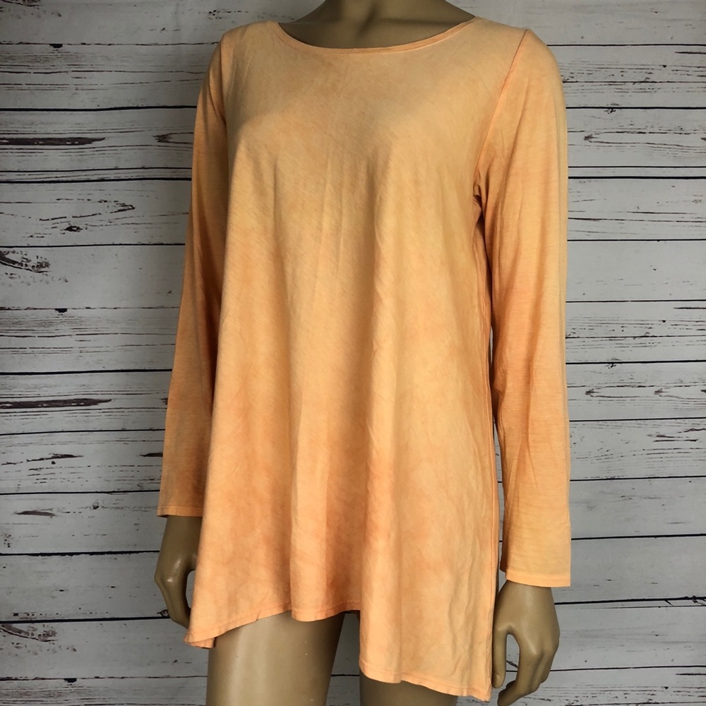 Pure J. Jill Water Color Ellipical Tee Shirt Tunic
